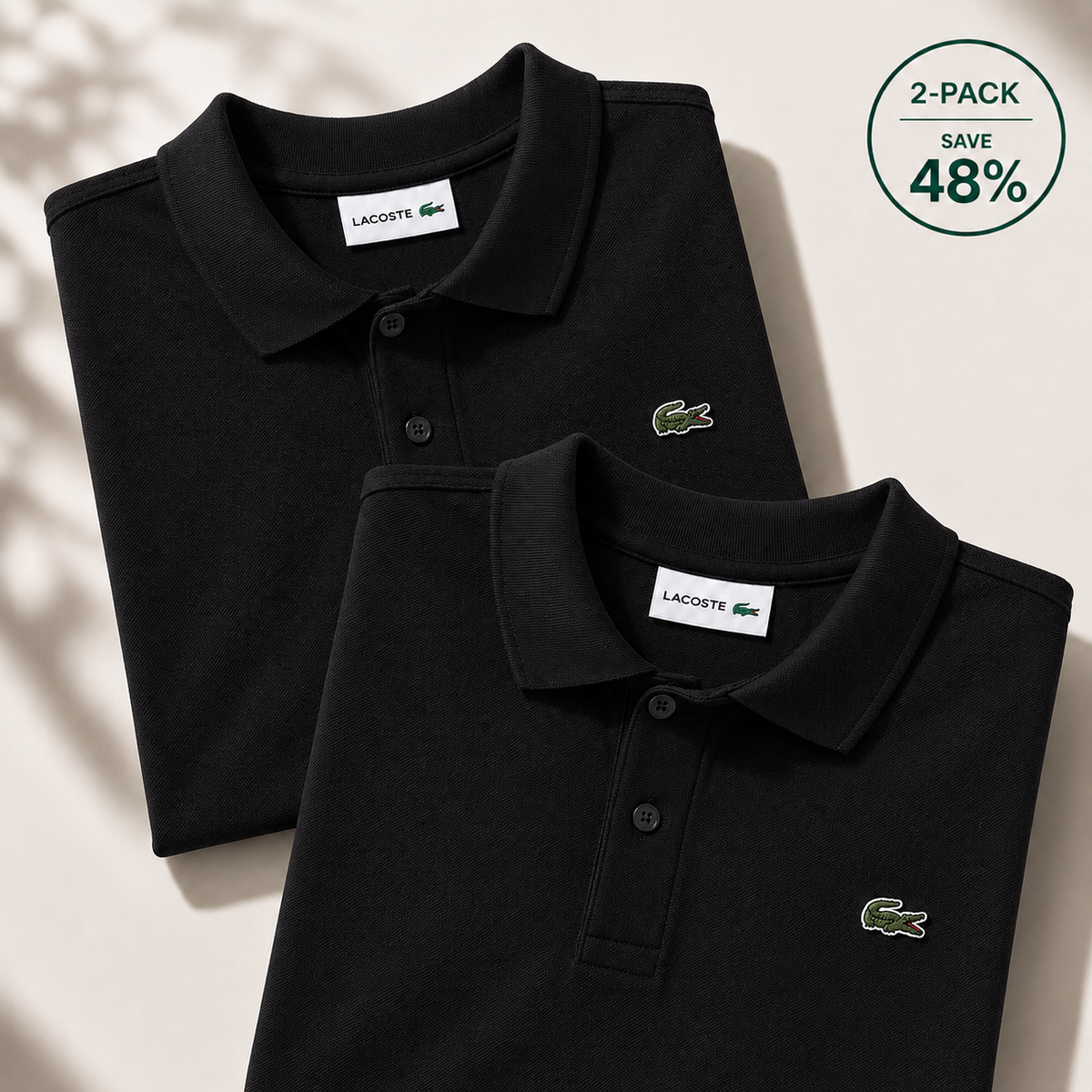 2-Pack Classic Fit L.12.12 LIGHT Polo