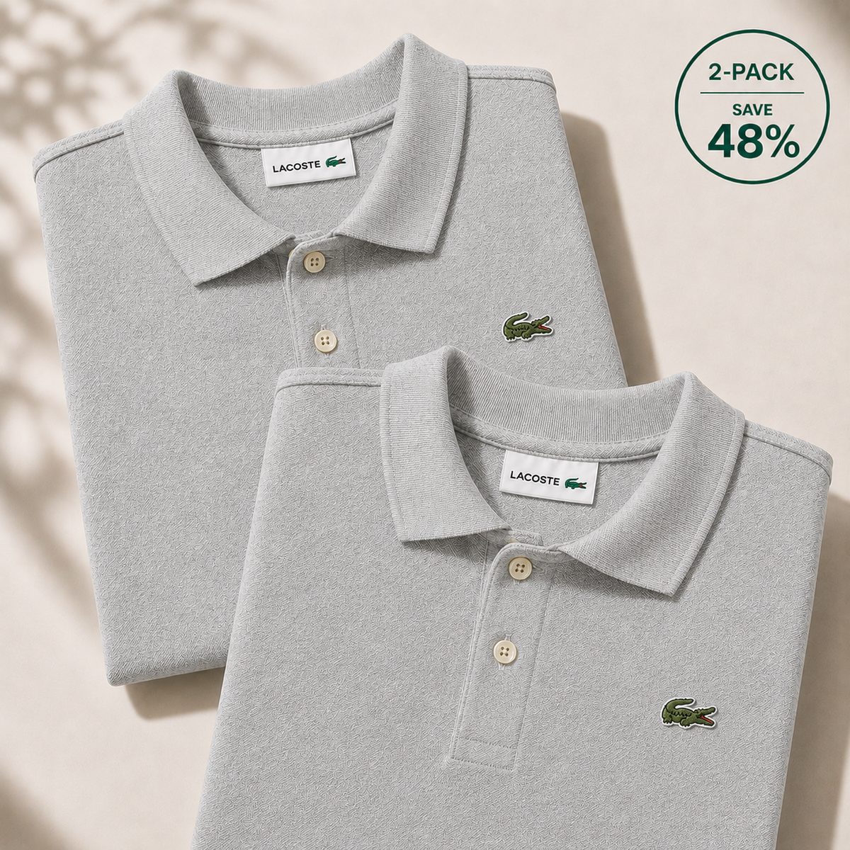 2-Pack Classic Fit L.12.12 LIGHT Polo