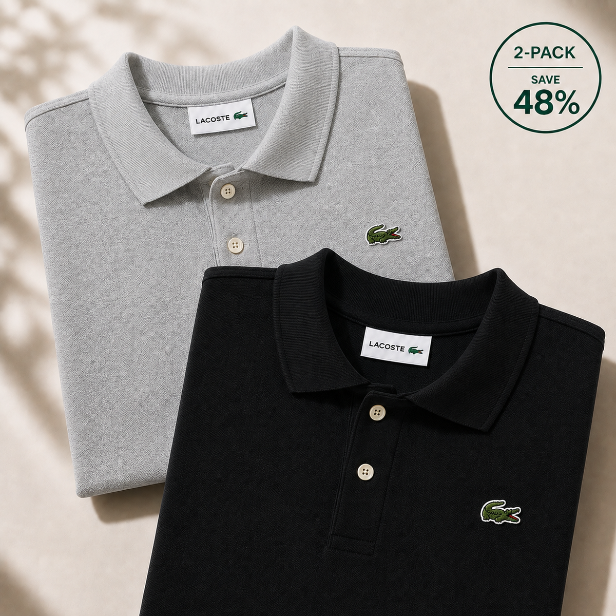 2-Pack Classic Fit L.12.12 LIGHT Polo
