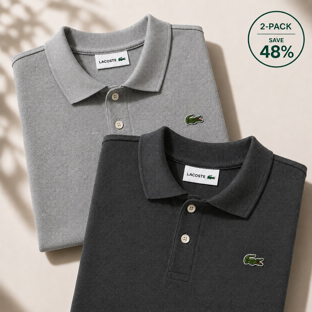 2-Pack Classic Fit L.12.12 LIGHT Polo