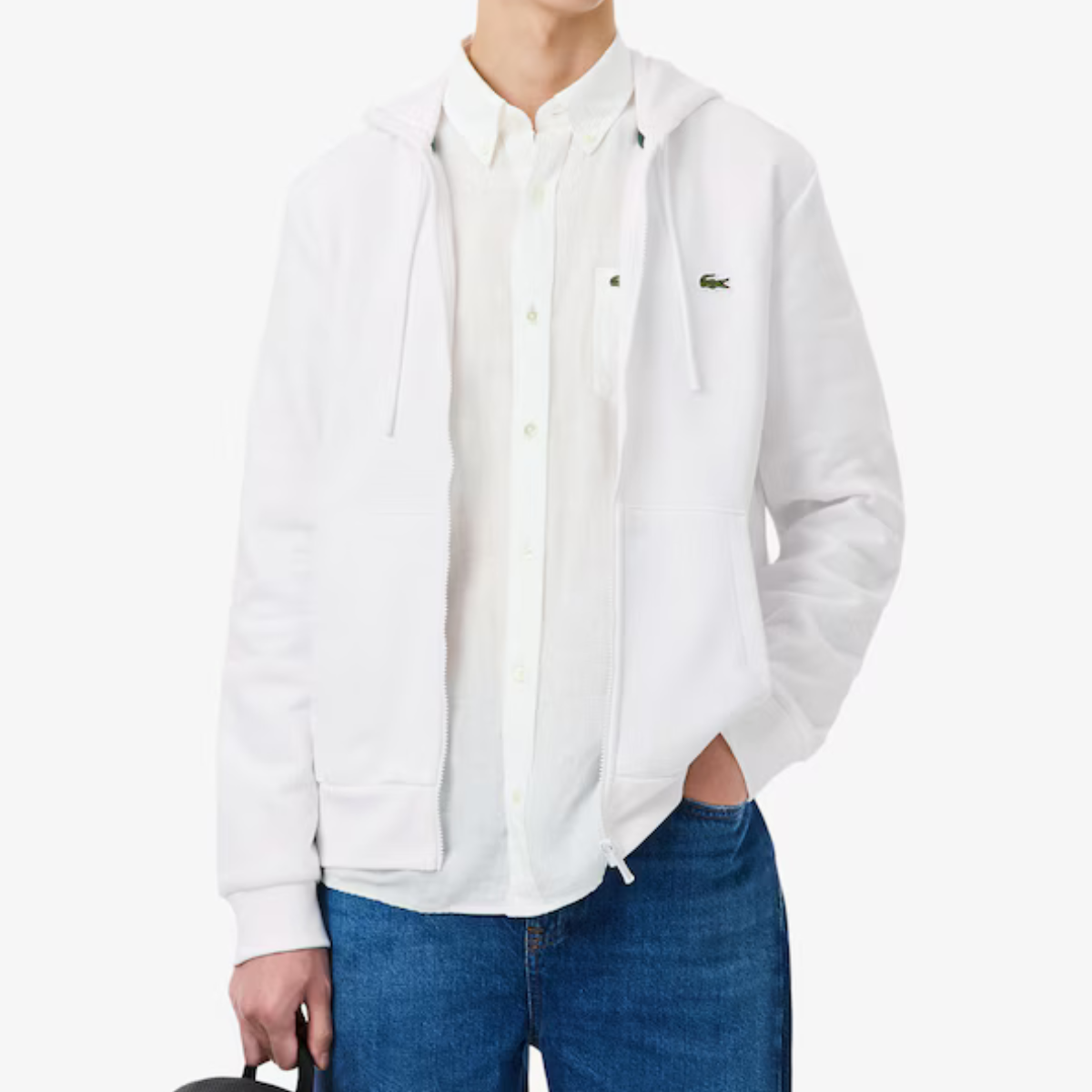 Zip-Up Fleece Hoodie