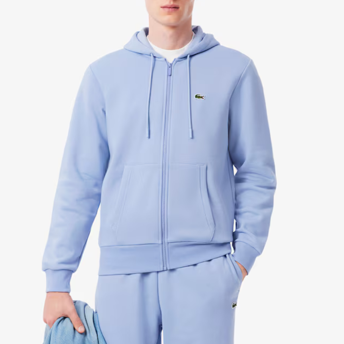 Zip-Up Fleece Hoodie