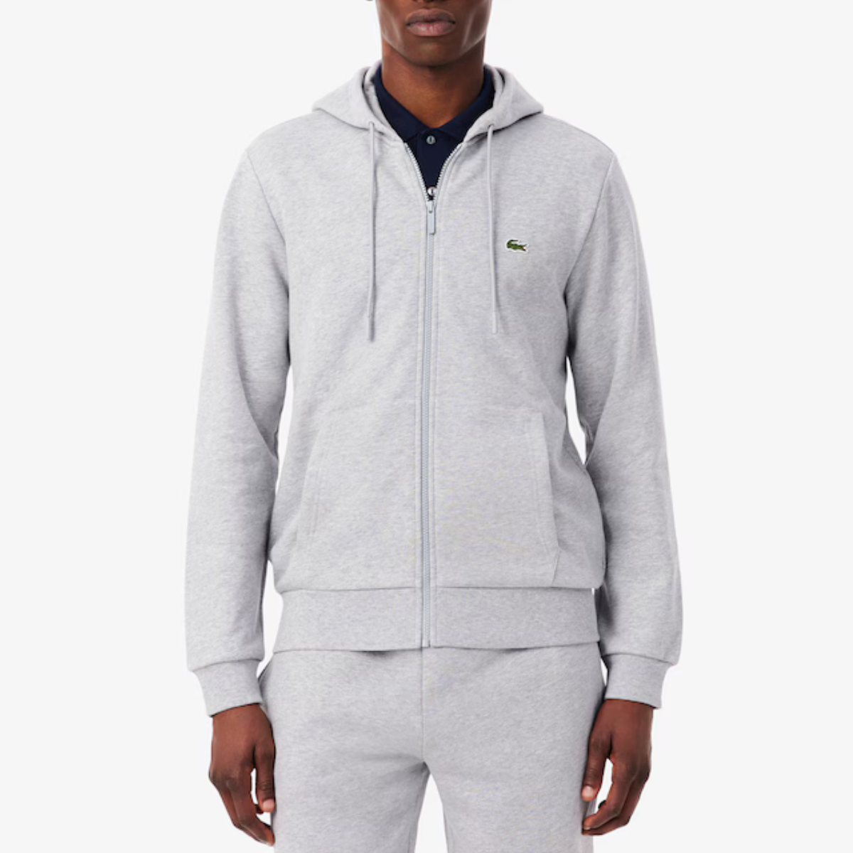 Zip-Up Fleece Hoodie