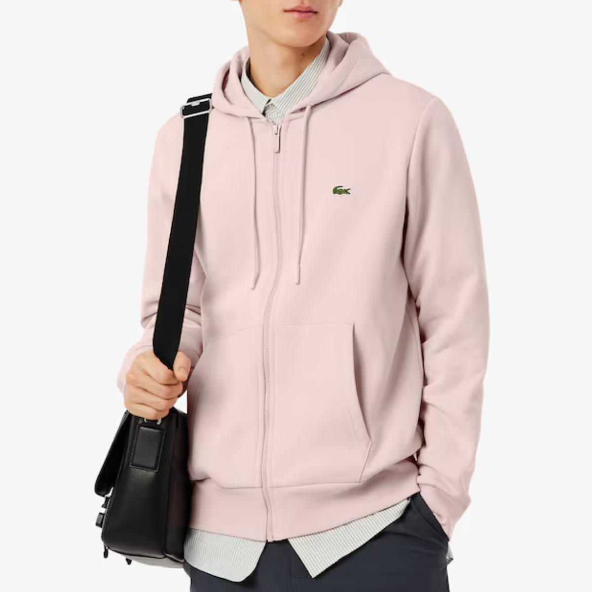 Zip-Up Fleece Hoodie