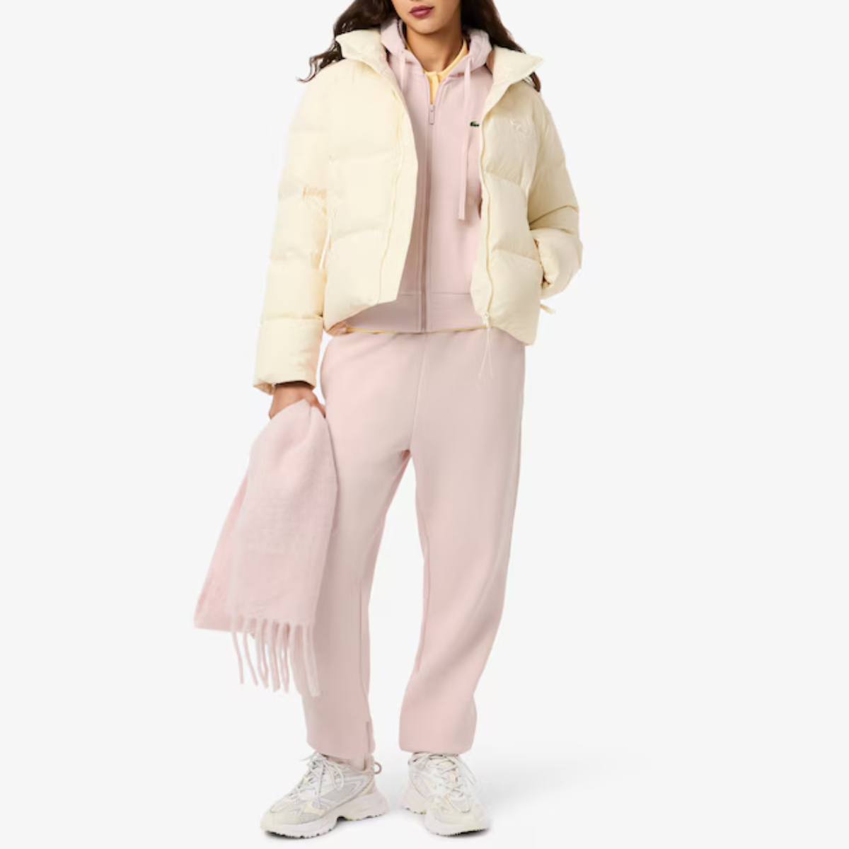 Women's Zip-Up Piqué Hoodie