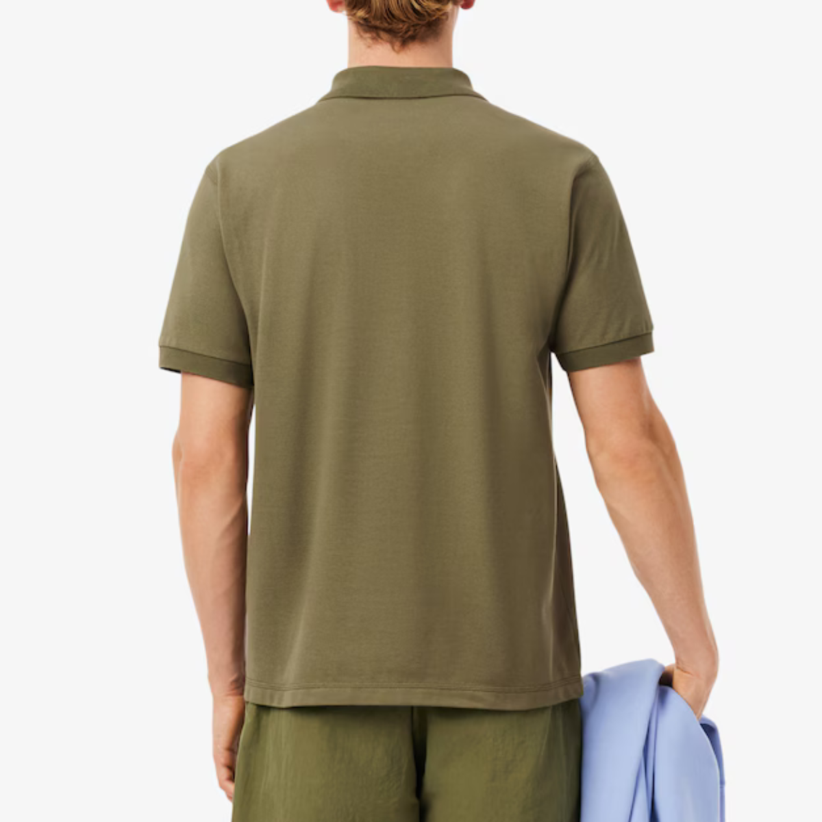 Men's Classic Fit Embroidered Motif Piqué Polo