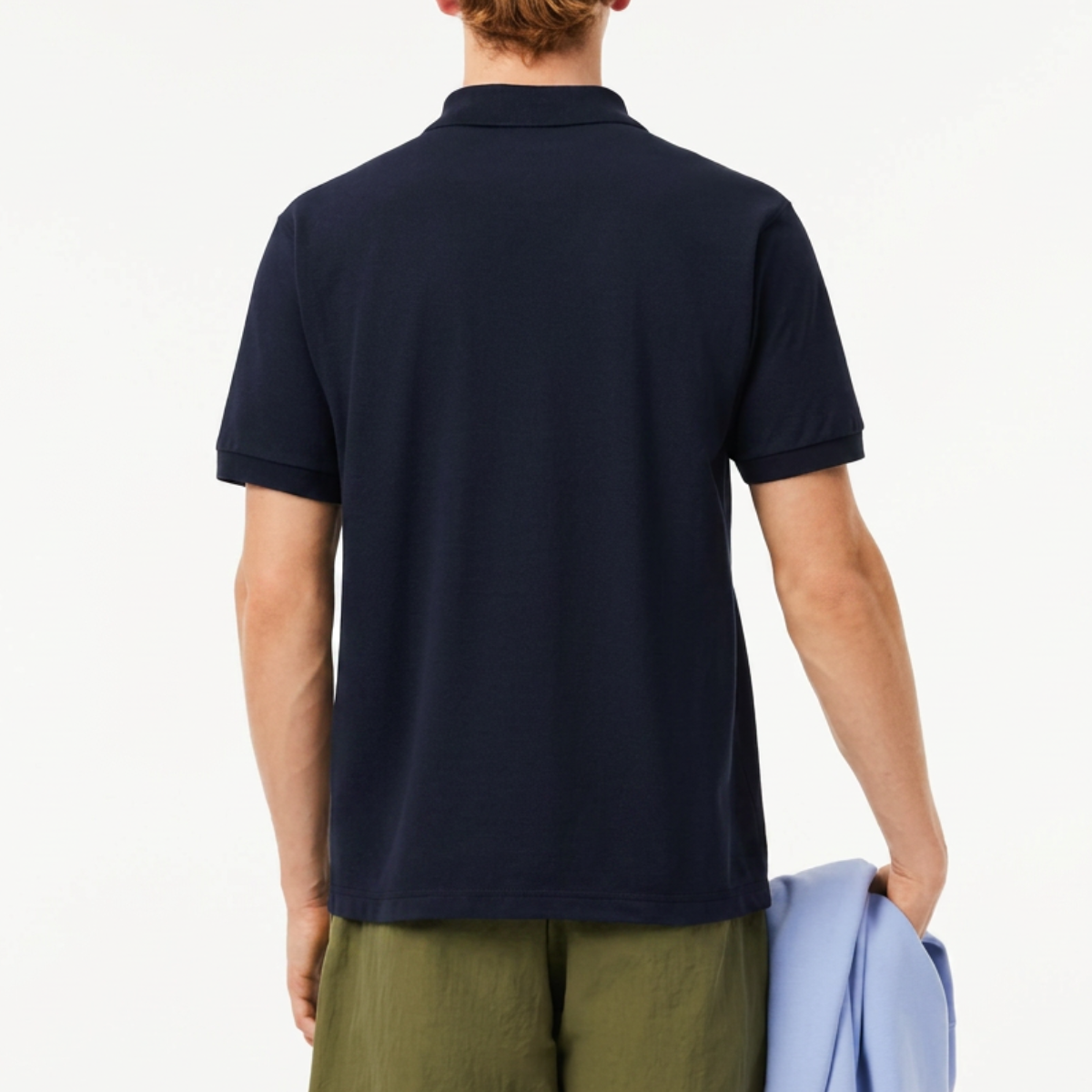 Men's Classic Fit Embroidered Motif Piqué Polo
