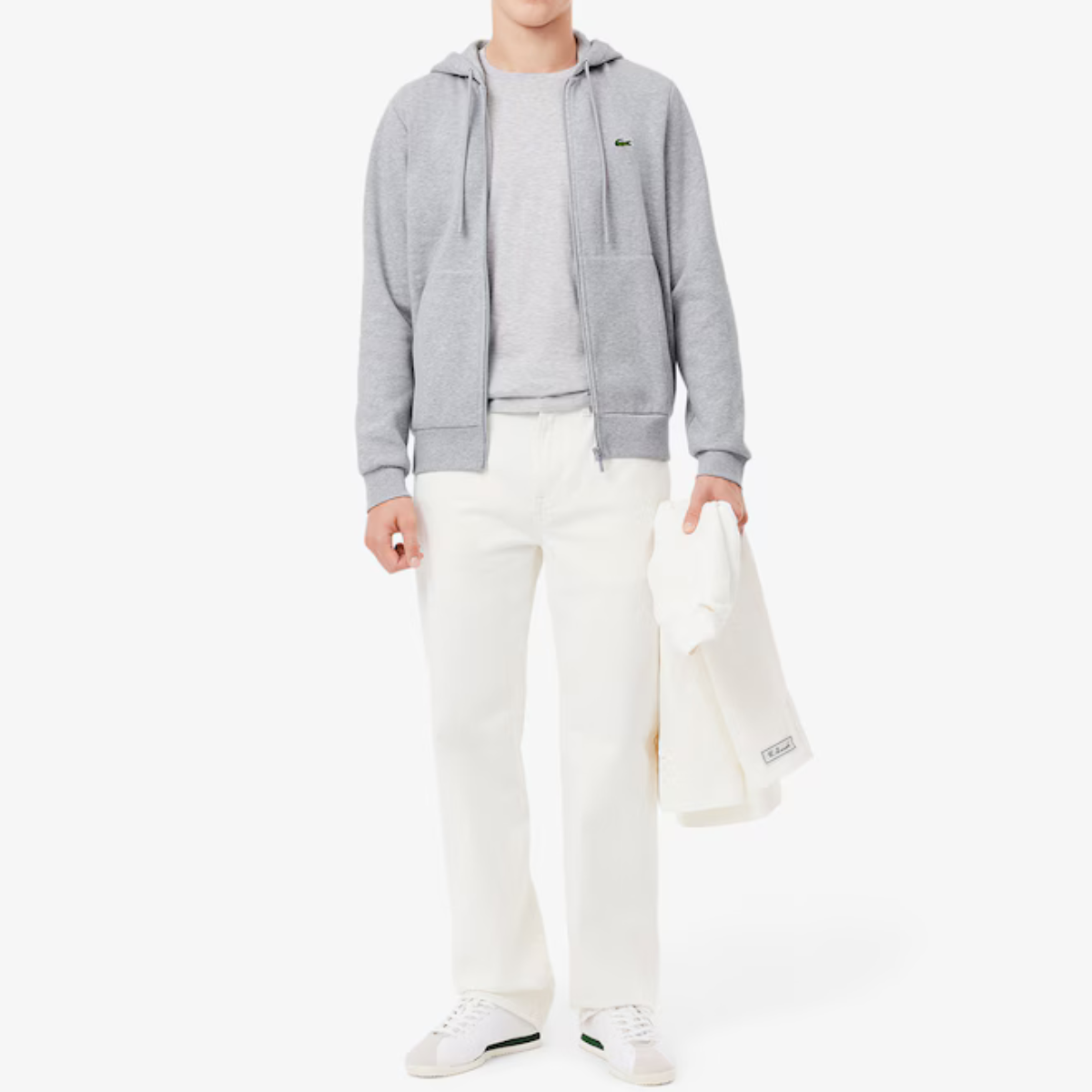 Zip-Up Fleece Hoodie
