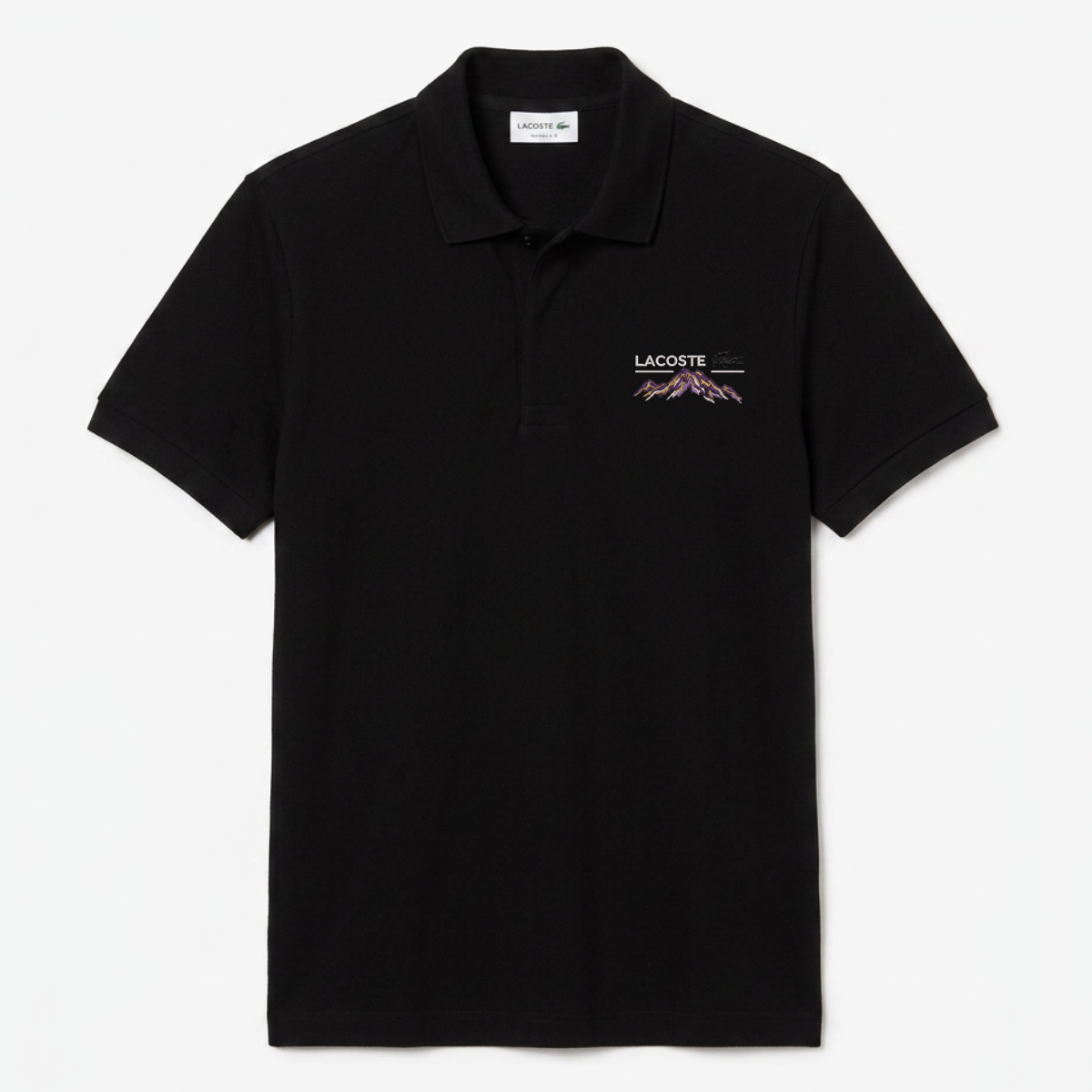 Men's Classic Fit Embroidered Motif Piqué Polo