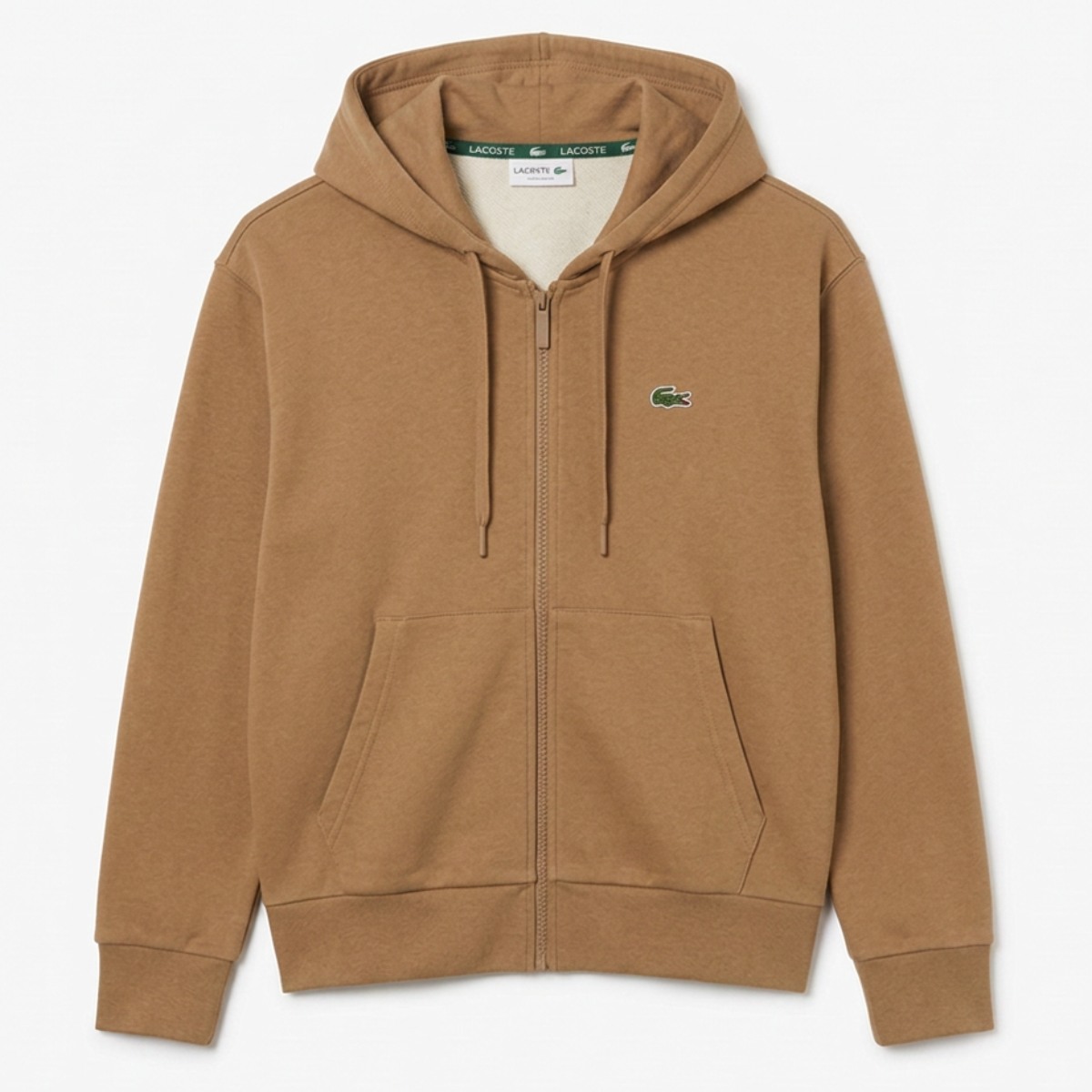 Women's Zip-Up Piqué Hoodie