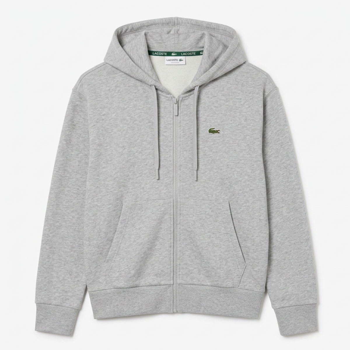 Women's Zip-Up Piqué Hoodie