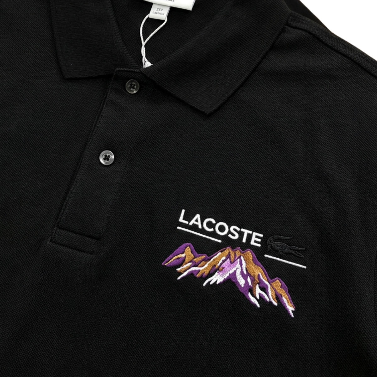 Men's Classic Fit Embroidered Motif Piqué Polo