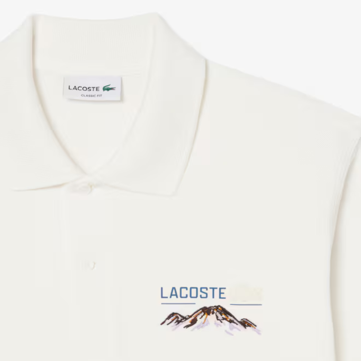 Men's Classic Fit Embroidered Motif Piqué Polo