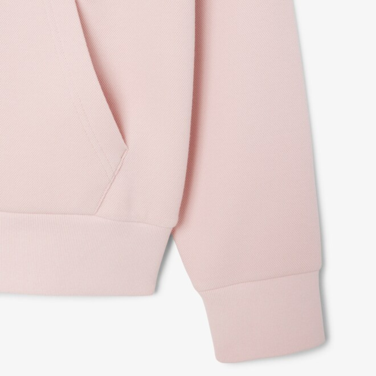 Women's Zip-Up Piqué Hoodie