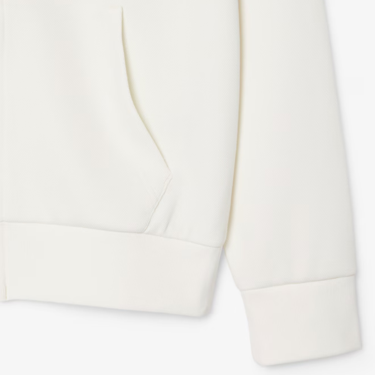 Women's Zip-Up Piqué Hoodie
