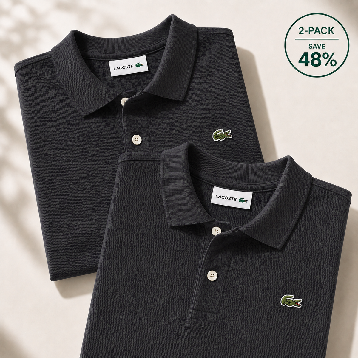 2-Pack Classic Fit L.12.12 LIGHT Polo