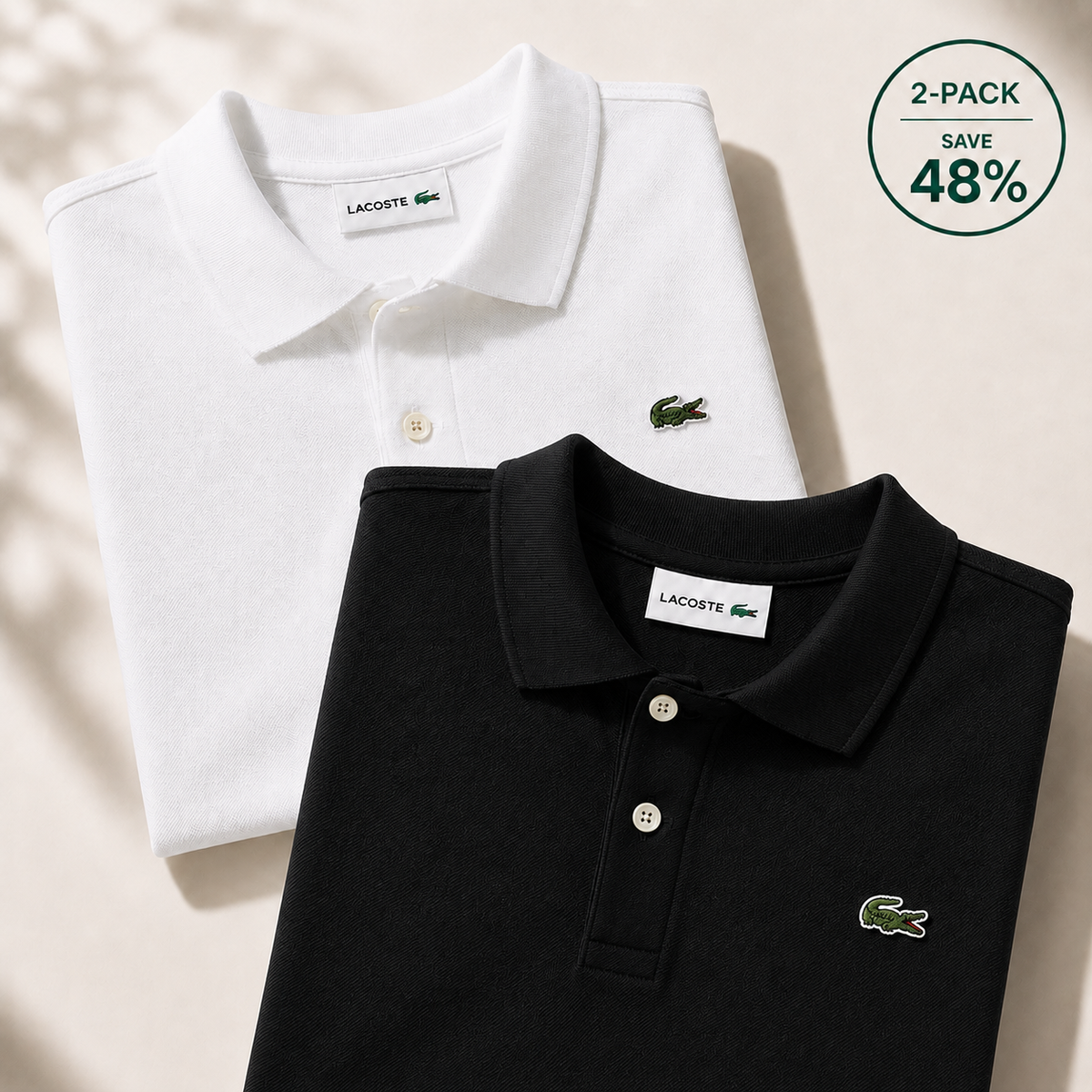 2-Pack Classic Fit L.12.12 LIGHT Polo